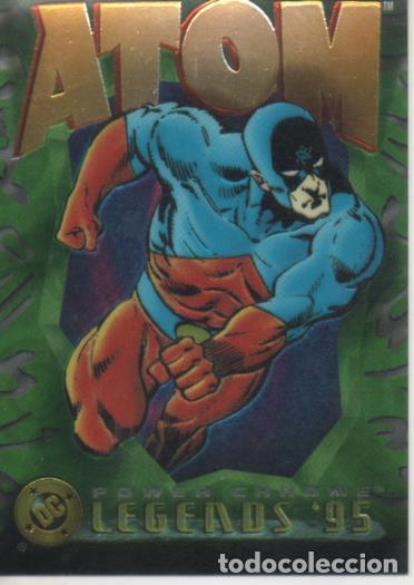 Collezionismo sportivo: Cromo E004633: Trading Card. DC Power Chrome. Legends'95, n&ordm; 17 Atom - D.Jurgens