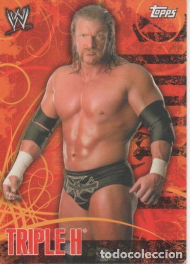 Collectionnisme sportif: Cromo E004818: Trading Card. Toops World Wrestling 2007, n&ordm; 33 Triple-H - Varios