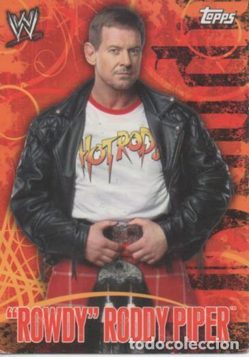 Collectionnisme sportif: Cromo E004814: Trading Card. Toops World Wrestling 2007, n&ordm; 21 Rowdy&rdquo; Roddy Piper&rdquo; - Varios