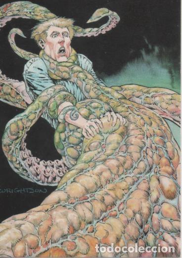 Collectionnisme sportif: Cromo E003155: Trading Card, Master of the Macabre, n&ordm; 11 Tapeworm - Wrightson