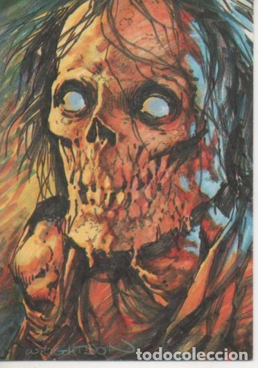 Collectionnisme sportif: Cromo E003153: Trading Card, Master of the Macabre, n&ordm; 9 Late Caller - Wrightson