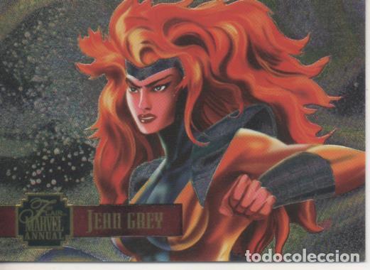 Collectionnisme sportif: Cromo E004764: Trading Card. Marvel Anual Flair'95, n&ordm; 7 Jean Grey - Mark Johnson-Tractor