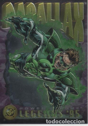 Collectionnisme sportif: Cromo E004719: Trading Card. DC. Power Chrome. Legends'95, n&ordm; 112 Parallax - D. Banks