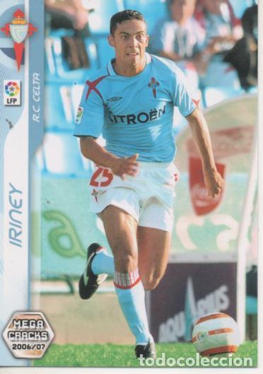 Colecionismo desportivo: Cromo E004132: Trading Card. Mega Cracks 06-07. nº 80 Iriney. Medio. R.C. Celta - LPF