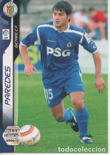 Colecionismo desportivo: Cromo E004173: Trading Card. Mega Cracks 06-07. n&ordm; 134 Paredes. Defensa. Getafe C.F. - LPF