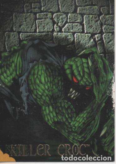 Colecionismo desportivo: Cromo E004589: Trading Card. Skybox Villains, n&ordm; 49 Killer Croc - Siimon Erich