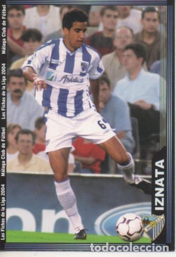 Collectionnisme sportif: Cromo E004305: Trading Card. Las Fichas de la Liga 2004. n&ordm; 333 Iznata. Medio. M&aacute;laga C.F. - LPF