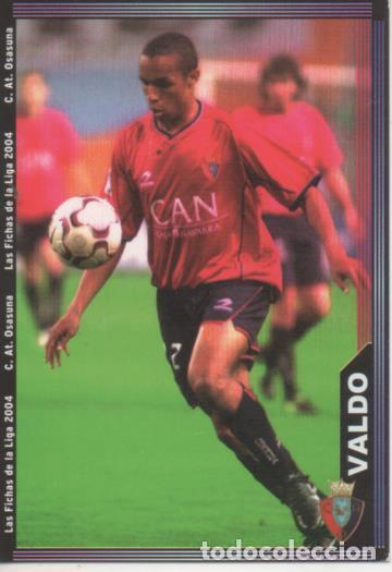 Collectionnisme sportif: Cromo E004300: Trading Card. Las Fichas de la Liga 2004. n&ordm; 293 Valdo. Medio. C.A. Osasuna - LPF