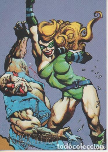 Collectionnisme sportif: Cromo E004582: Trading Card. Skybox Villains, n&ordm; 33 Knockout - Simon Bisley