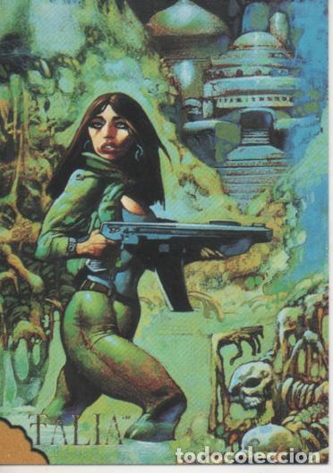 Collectionnisme sportif: Cromo E004580: Trading Card. Skybox Villains, n&ordm; 31 Talia - Simon Bisley