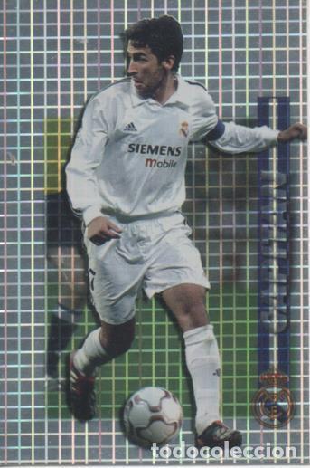Collectionnisme sportif: Cromo E004326: Trading Card. Las Fichas de la Liga 2004. n&ordm; 27 Ra&uacute;l. Capitan. R. Madrid - LPF