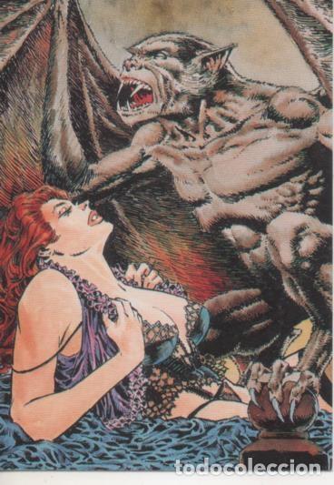 Collezionismo sportivo: Cromo E003170: Trading Card, Master of the Macabre, n&ordm; 28 Unrevokable Invitation - Wrightson