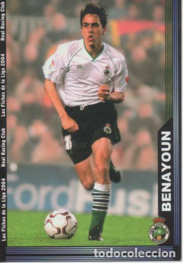 Collezionismo sportivo: Cromo E004312: Trading Card. Las Fichas de la Liga 2004. n&ordm; 420 Benayoung. R.Racing Club - LPF
