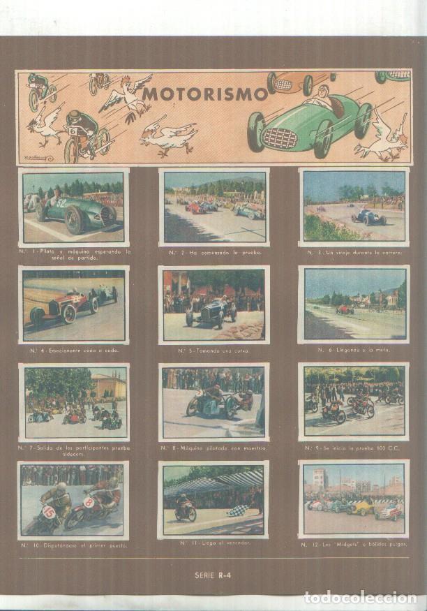 Collezionismo sportivo: Cromos: Gallina Blanca: Aleluyas del Regaliz (xirinius) + Motorismo -