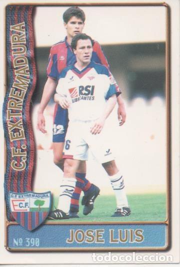 Sammelleidenschaft Sport: Cromo E003705: Trading Card. Las Fichas de la Liga 96-97. n&ordm; 390 Jos&eacute; Luis, C.F. Extremadura - LFP