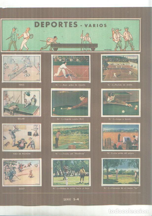 Coleccionismo deportivo: Cromos: Gallina Blanca: Deportes + Deportes -