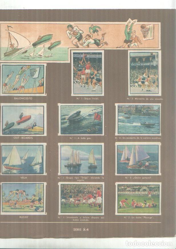 Coleccionismo deportivo: Cromos: Gallina Blanca: Deportes -