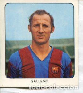 Sports collectibles: Cromo Coleccion Bar&ccedil;a Campeon: Gallego - Varios