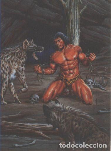 Sports collectibles: Trading Car: TARZAN - JOE JUSKO, Edgar Rice Burroughs Collection: No.30 - Edgar Rice Burroughs, Joe