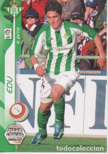 Sports collectibles: Cromo E004123: Trading Card. Mega Cracks 06-07. n&ordm; 70 Edu. Delantero. R. Betis Balonpi&eacute; - LPF