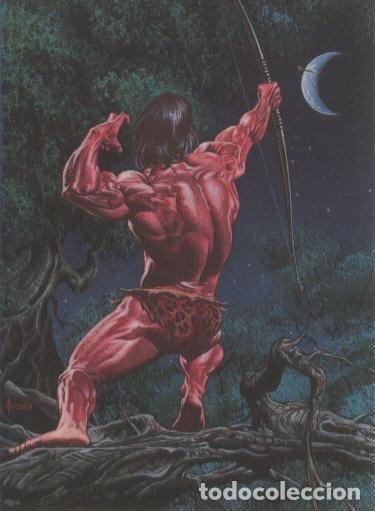 Collezionismo sportivo: Trading Car: TARZAN - JOE JUSKO, Edgar Rice Burroughs Collection: No.49 - Edgar Rice Burroughs, Joe