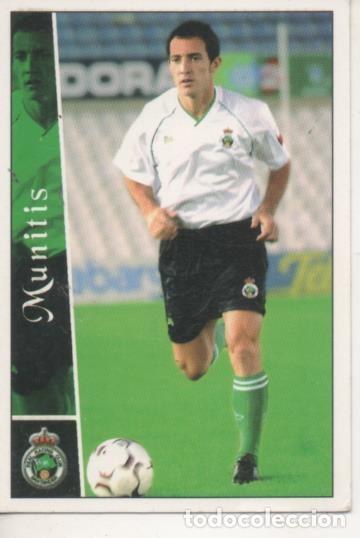 Collezionismo sportivo: Cromo E003885: Trading Card. Las Fichas de la Liga 2003. n&ordm; 498 Munitis, Real Racing Club de Santand