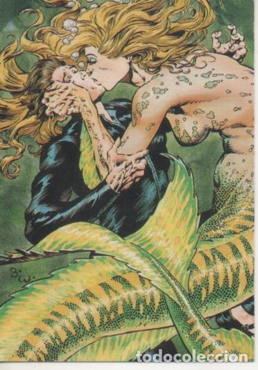 Collezionismo sportivo: Cromo E003165: Trading Card, Master of the Macabre, n&ordm; 23 The Kiss - Wrightson