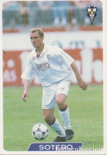 Collezionismo sportivo: Cromo E004014: Trading Card. Las Fichas de la liga 95-96. n&ordm; 294 Sotero. Defensa. S.D. Albacete - LP