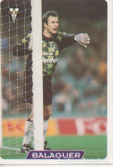 Collezionismo sportivo: Cromo E004012: Trading Card. Las Fichas de la Liga 95-96. n&ordm; 291 Balaguer. Portero. S.D. Albacete -