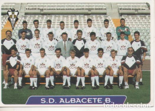 Collezionismo sportivo: Cromo E004010: Trading Card. Las Fichas de la Liga 95-96. n&ordm; 289 S.D. Albacete B 1940 - LPF