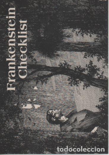 Collectionnisme sportif: Cromo E003144: Trading Card, Frankenstein Checklist - Varios