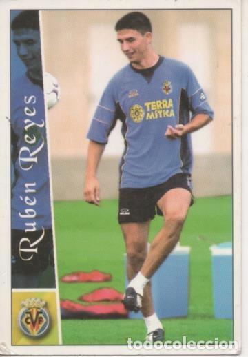 Collezionismo sportivo: Cromo E003858: Trading Card. Las Fichas de la Liga 2003. n&ordm; 397 Rub&eacute;n Reyes, Real Villarreal - LFP