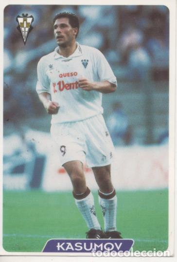 Collezionismo sportivo: Cromo E004020: Trading Card. Las Fichas de la Liga 95-96. n&ordm; 304 Kasumov. Delantero. S.D. Albacete -