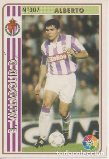 Collezionismo sportivo: Cromo E003563: Trading Card. Las Fichas de la Liga 94-95. n&ordm; 307 Alberto, R.Valladolid D. - LFP