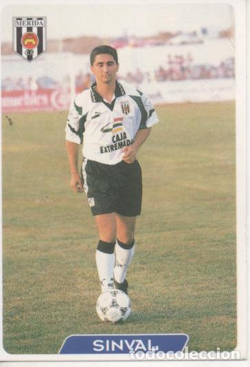 Collezionismo sportivo: Cromo E004068: Trading Card. Las Fichas de la Liga 95-96. n&ordm; 359 Sinval. Delantero. Merida C. P. - L
