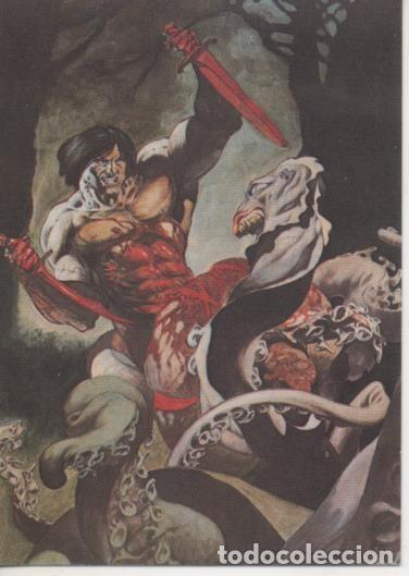 Collectionnisme sportif: Cromo E003182: Trading Card, Master of the Macabre, n&ordm; 45 The Barbarian - Wrightson