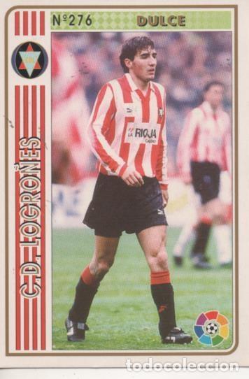 Collectionnisme sportif: Cromo E003556: Trading Card. Las Fichas de la Liga 94-95. n&ordm; 276 Dulce, C.D. Logro&ntilde;es - LFP