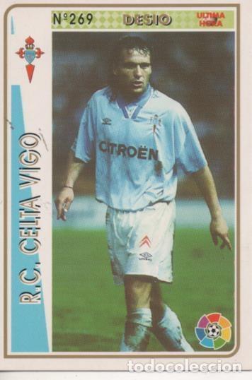 Collectionnisme sportif: Cromo E003553: Trading Card. Las Fichas de la Liga 94-95. n&ordm; 269 Desio, R.C. Celta de Vigo - LFP