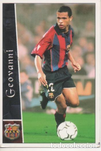 Collectionnisme sportif: Cromo E003770: Trading Card. Las Fichas de la Liga 2003. n&ordm; 101 Geovanni, F.C. Barcelona - LFP