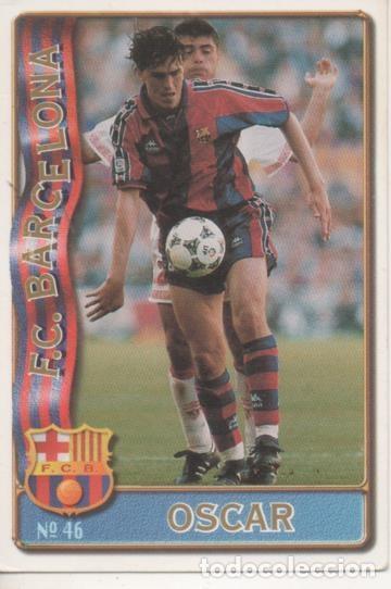 Collectionnisme sportif: Cromo E003592: Trading Card. Las Fichas de la Liga 96-97. n&ordm; 46 oscar, F.C. Barcelona - LFP