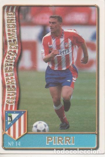 Collectionnisme sportif: Cromo E003587: Trading Card. Las Fichas de la Liga 96-97. n&ordm; 14 Pirri, Club Atl de Madrid - LFP
