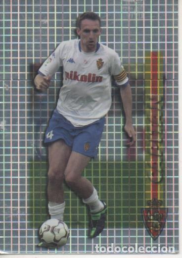 Collectionnisme sportif: Cromo E004336: Trading Card. Las Fichas de la Liga 2004. n&ordm; 513 L.Carlos Cuartero. Capitan. R.Zarag
