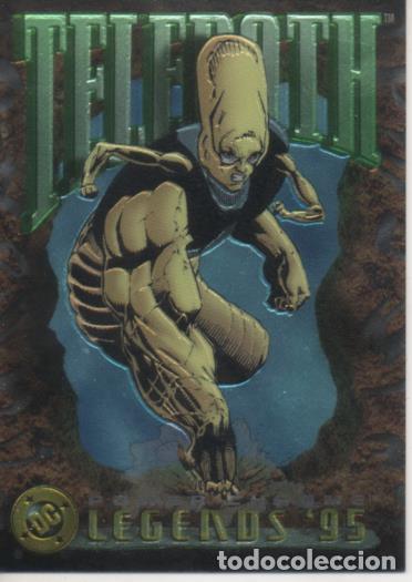 Collectionnisme sportif: Cromo E004673: Trading Card. DC Power Chrome. Legends'95, n&ordm; 62 Telepath - A. Jorgensen