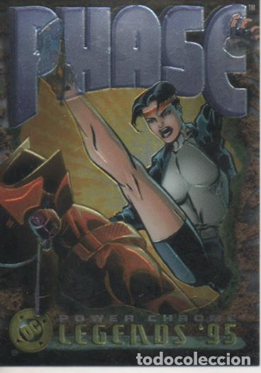 Collectionnisme sportif: Cromo E004671: Trading Card. DC Power Chrome. Legends'95, n&ordm; 59 Phase - D. Johnson