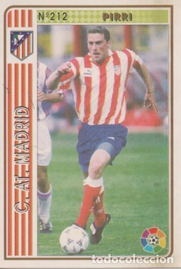 Collectionnisme sportif: Cromo E003543: Trading Card. Las Fichas de la Liga 94-95. n&ordm; 212 Pirri, C.At. Madrid - LFP