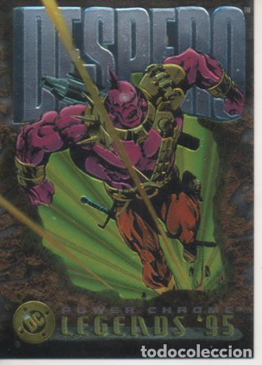 Collectionnisme sportif: Cromo E004665: Trading Card. DC Power Chrome. Legends'95, n&ordm; 53 Despero - S. Velluto