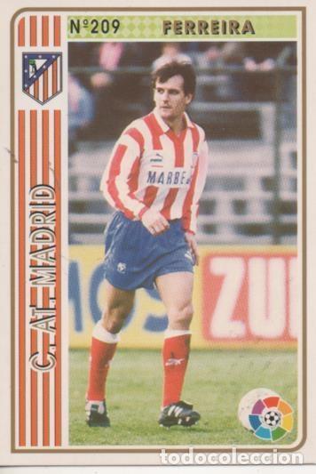 Collectionnisme sportif: Cromo E003541: Trading Card. Las Fichas de la Liga 94-95. n&ordm; 209 Ferreira, C.AT. Madrid - LFP
