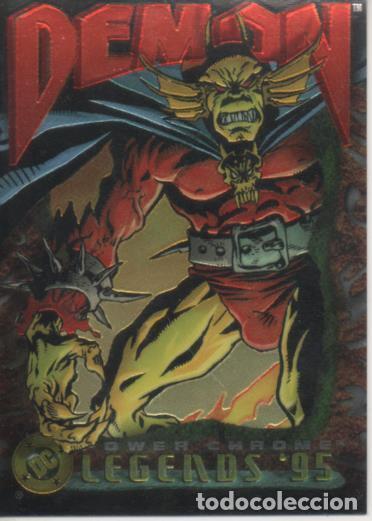 Colecionismo desportivo: Cromo E004659: Trading Card. DC Power Chrome. Legends'95, n&ordm; 46 The Demon - J. Mccrea