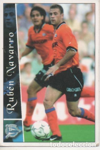 Colecionismo desportivo: Cromo E003790: Trading Card. Las Fichas de la Liga 2003. n&ordm; 186 Rub&eacute;n Navarro, Deportivo Alav&eacute;s - LF