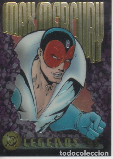 Coleccionismo deportivo: Cromo E004682: Trading Card. DC Power Chrome. Legends'95, n&ordm; 71 Max Mercury - S. Larrocca
